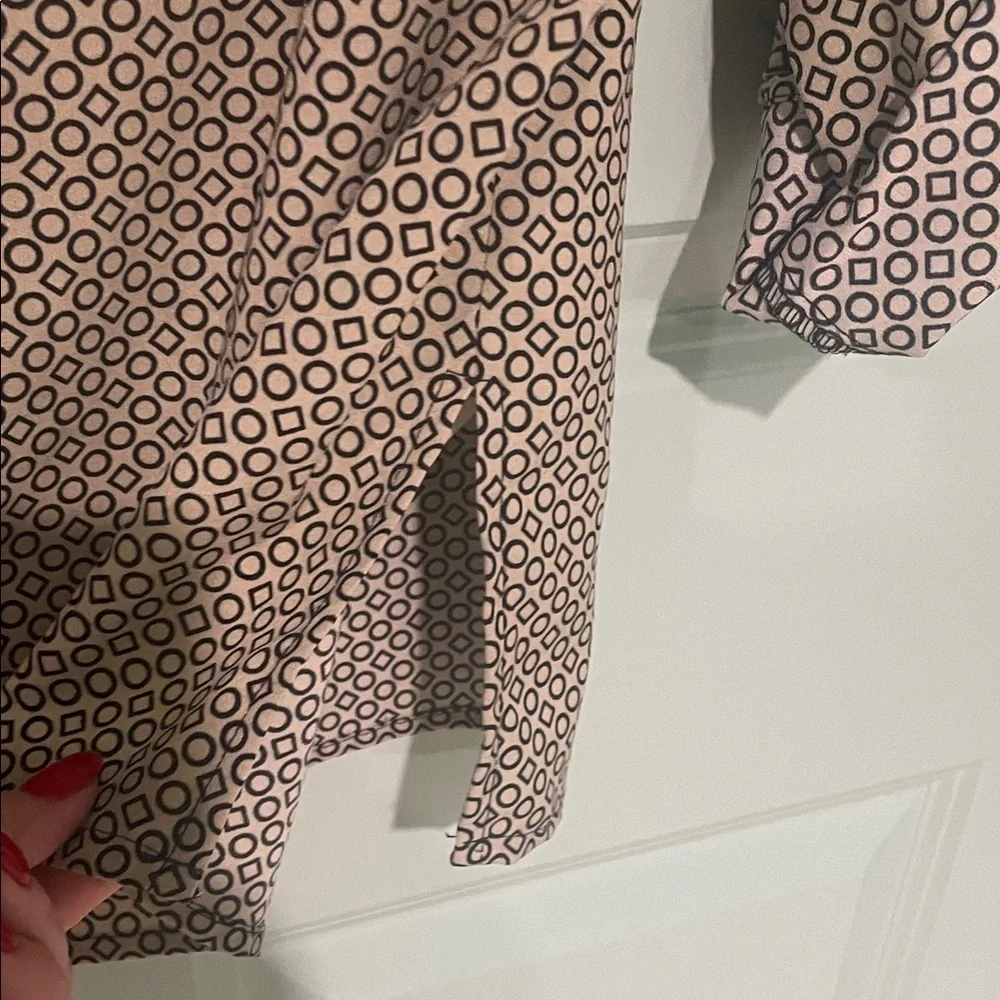 Kim Rogers Button-Up geometric pattern Shirt - Picture 4 of 6